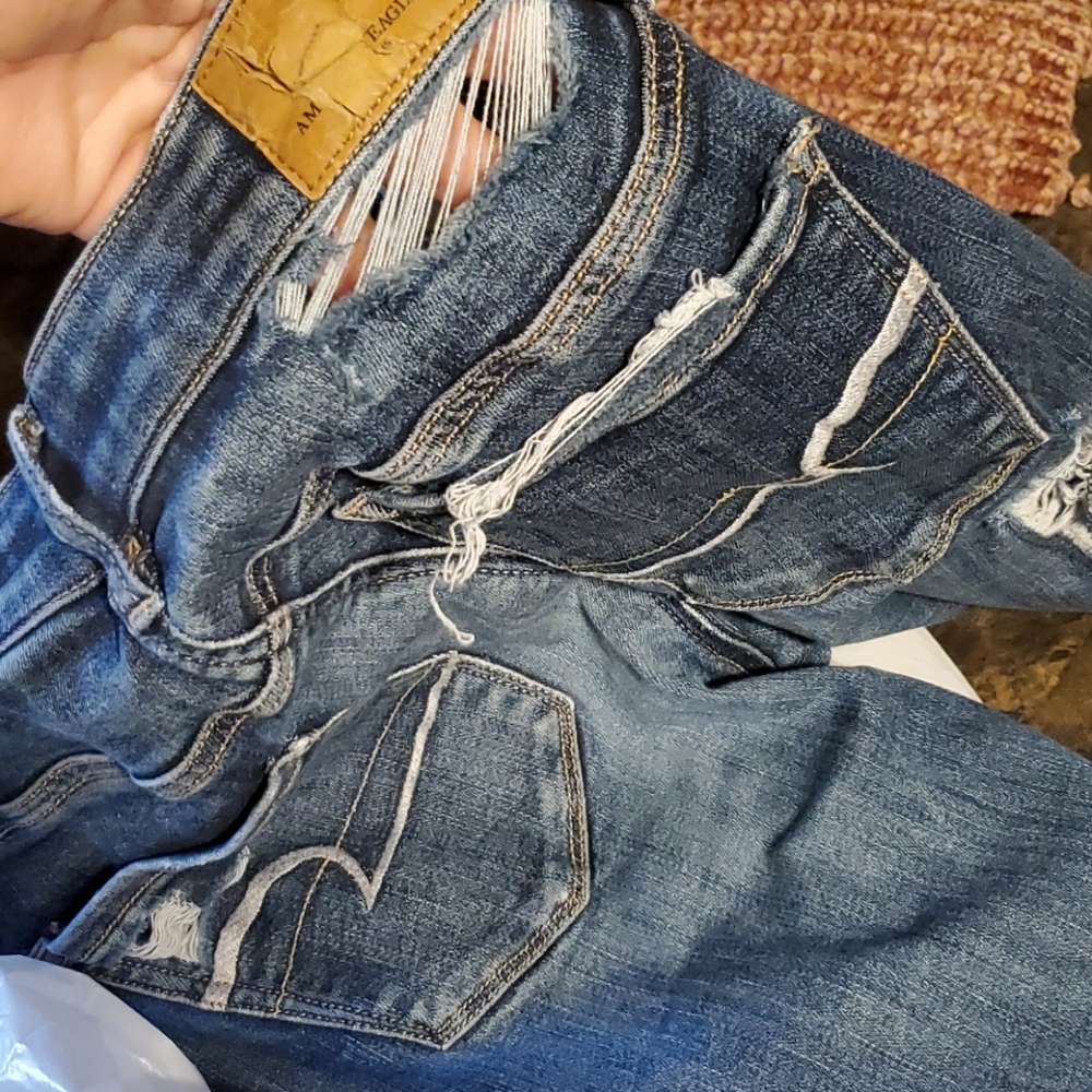 2 Pair of FUN American Eagle Pants - Picture 12 of 12